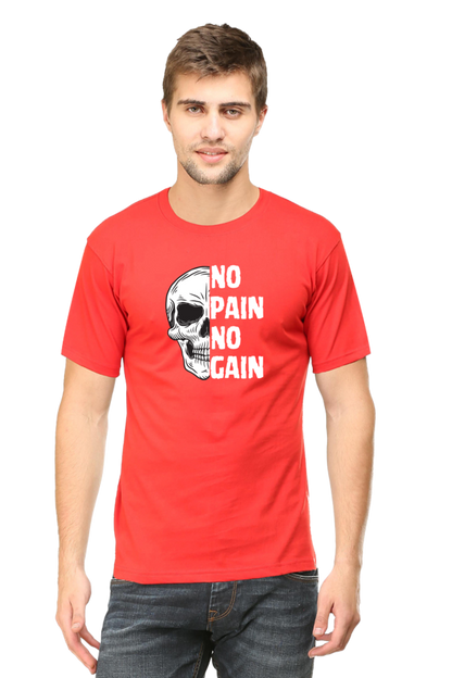 No Pain No Gain Half Sleeve Tshirt