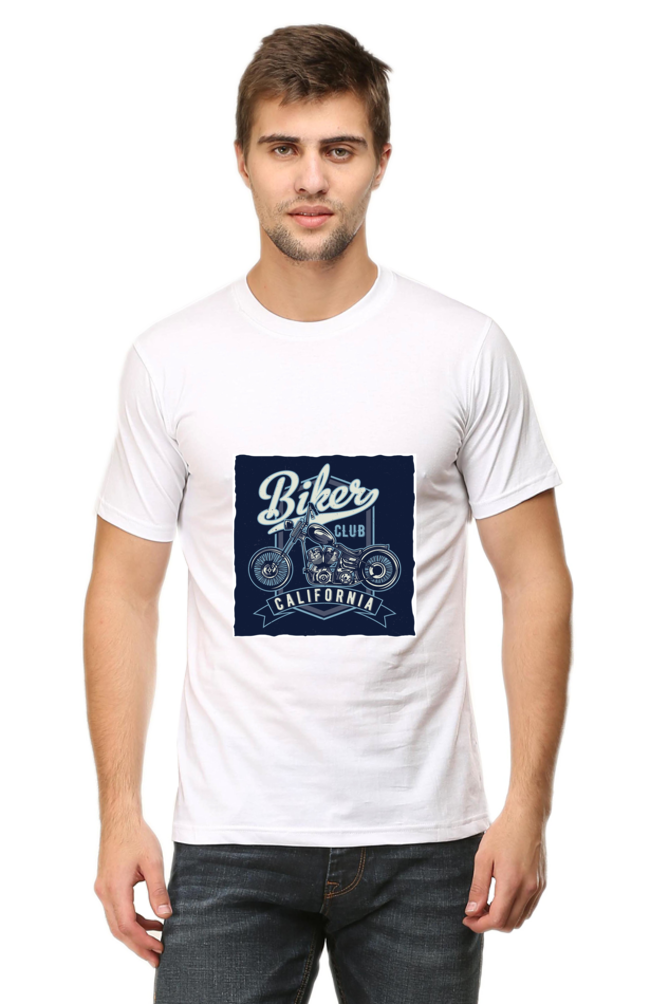 Biker Club Half Sleeve T-Shirt