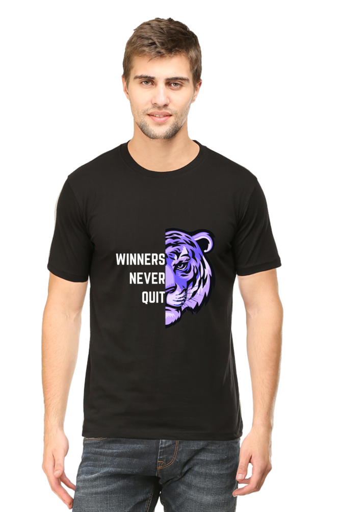 Tiger Triumph Keep Pushing Forward Half Sleeve T-Shirt