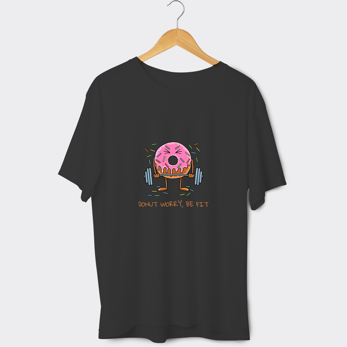 Donut Worry Half Sleeve T-Shirt