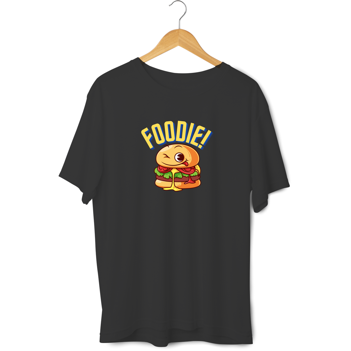 Burger Foodie Girls Half Sleeve T-Shirt