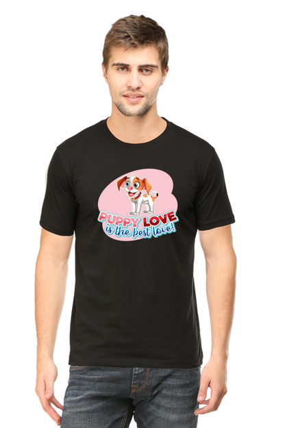 Puppy Love is the Best Love Half Sleeve T-Shirt