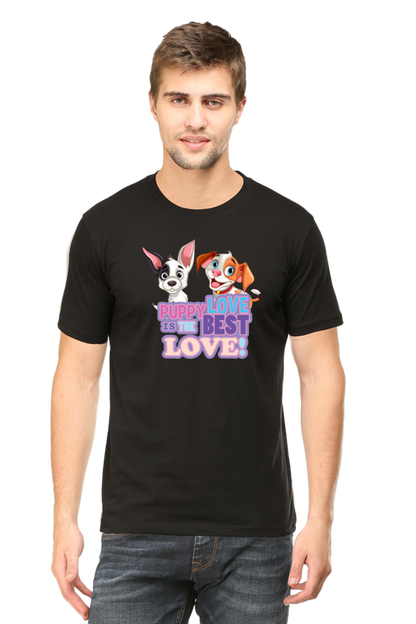 Puppy Love is the Best Love Half Sleeve T-Shirt