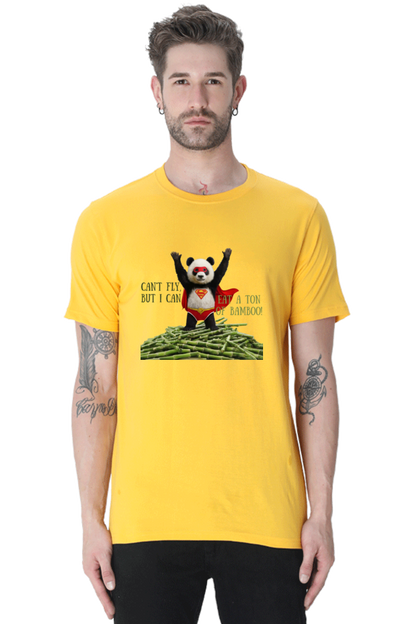 Superman Panda Half Sleeve Tshirt