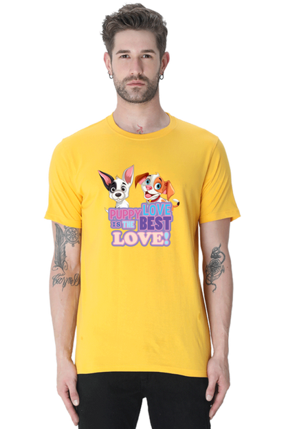 Puppy Love is the Best Love Half Sleeve T-Shirt