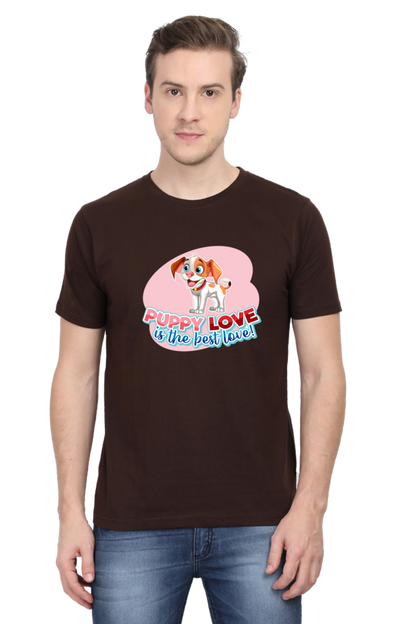 Puppy Love is the Best Love Half Sleeve T-Shirt