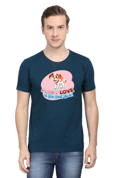 Puppy Love is the Best Love Half Sleeve T-Shirt