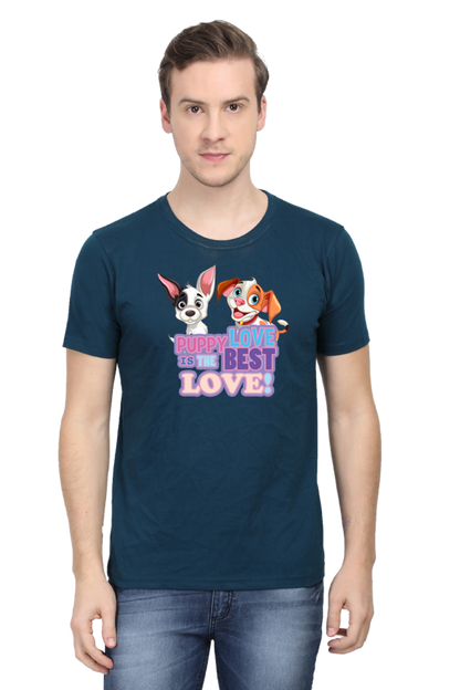 Puppy Love is the Best Love Half Sleeve T-Shirt