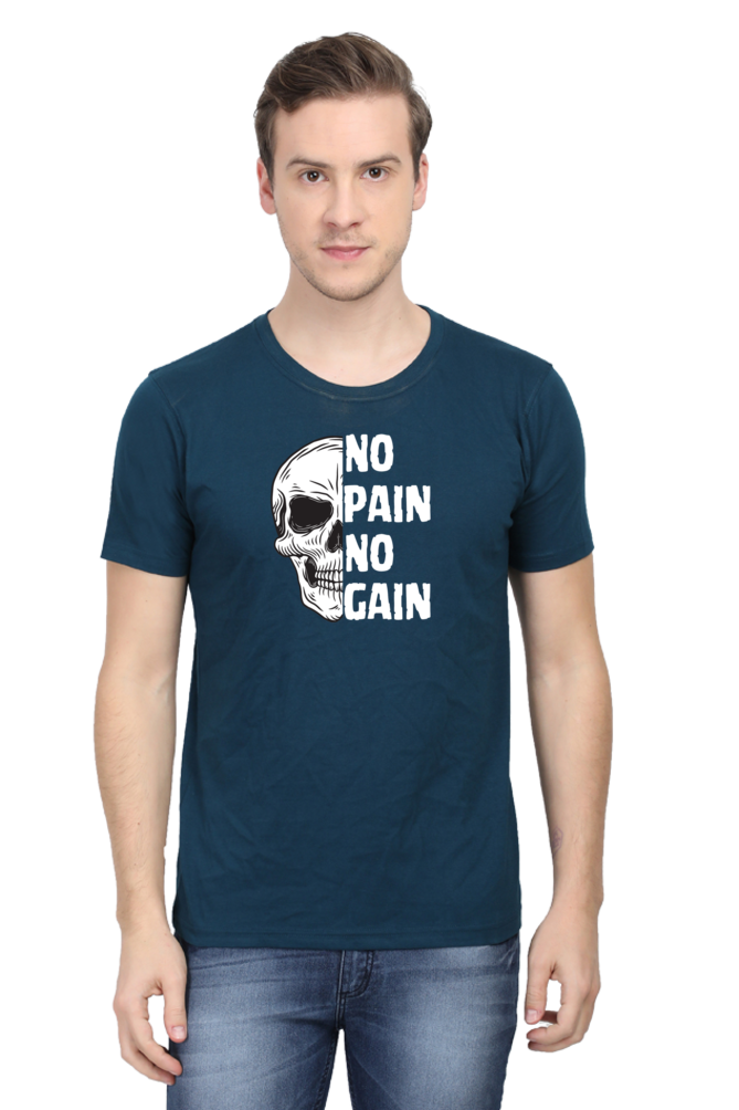 No Pain No Gain Half Sleeve Tshirt