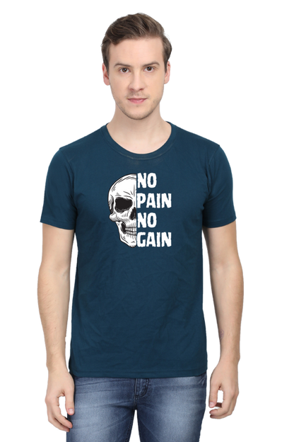 No Pain No Gain Half Sleeve Tshirt