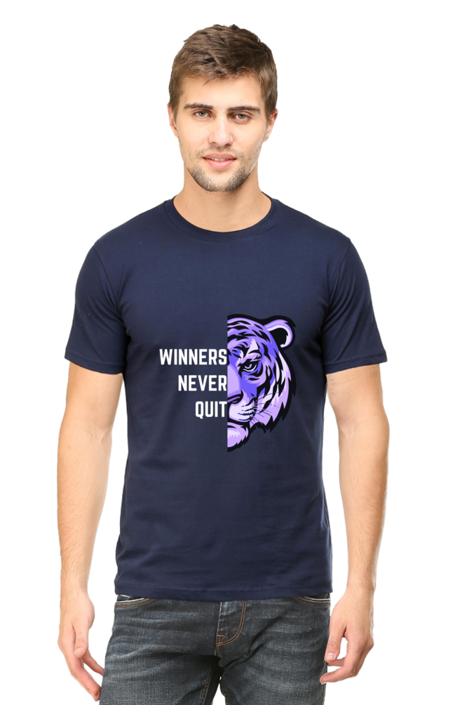 Tiger Triumph Keep Pushing Forward Half Sleeve T-Shirt