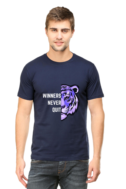 Tiger Triumph Keep Pushing Forward Half Sleeve T-Shirt