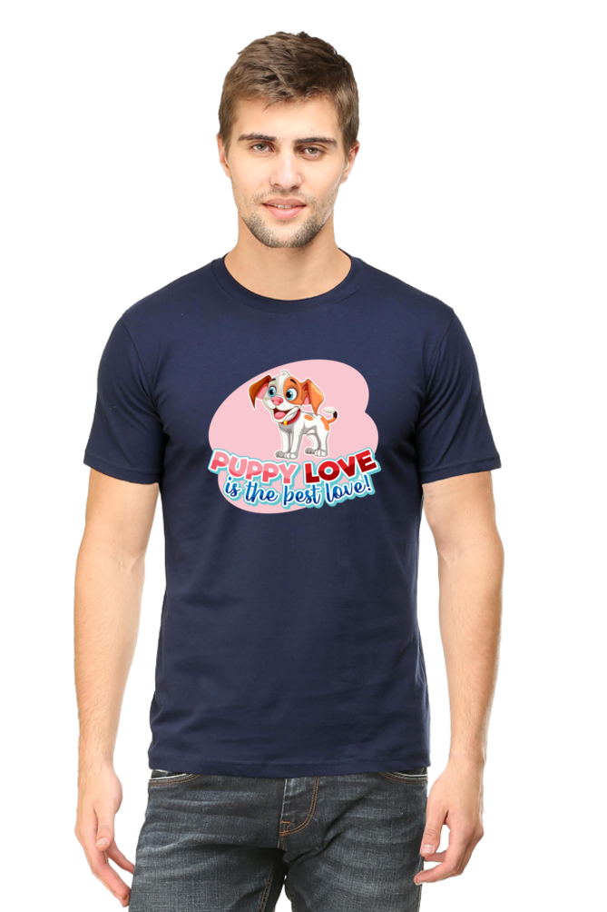 Puppy Love is the Best Love Half Sleeve T-Shirt