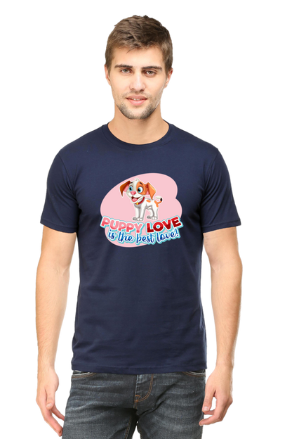 Puppy Love is the Best Love Half Sleeve T-Shirt