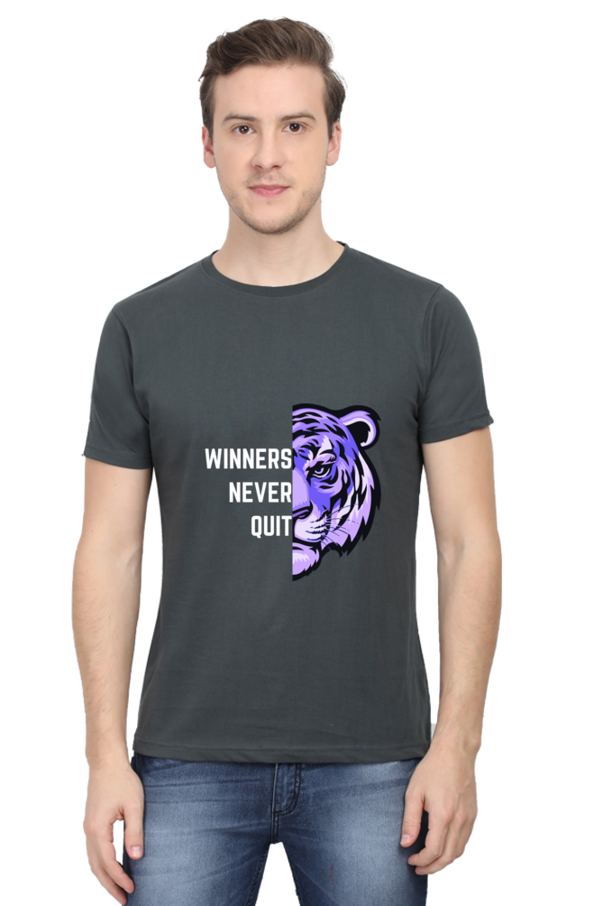 Tiger Triumph Keep Pushing Forward Half Sleeve T-Shirt