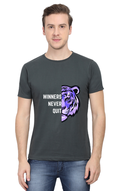 Tiger Triumph Keep Pushing Forward Half Sleeve T-Shirt