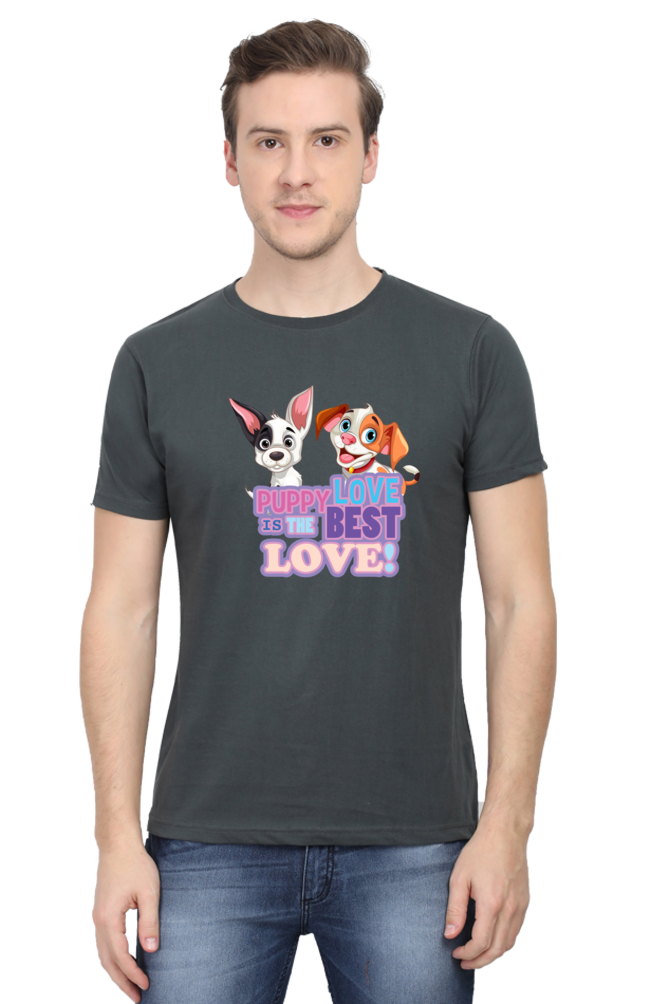 Puppy Love is the Best Love Half Sleeve T-Shirt