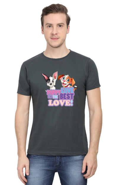 Puppy Love is the Best Love Half Sleeve T-Shirt