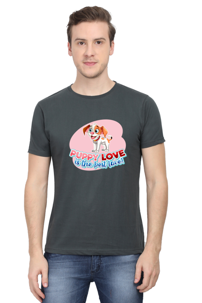 Puppy Love is the Best Love Half Sleeve T-Shirt