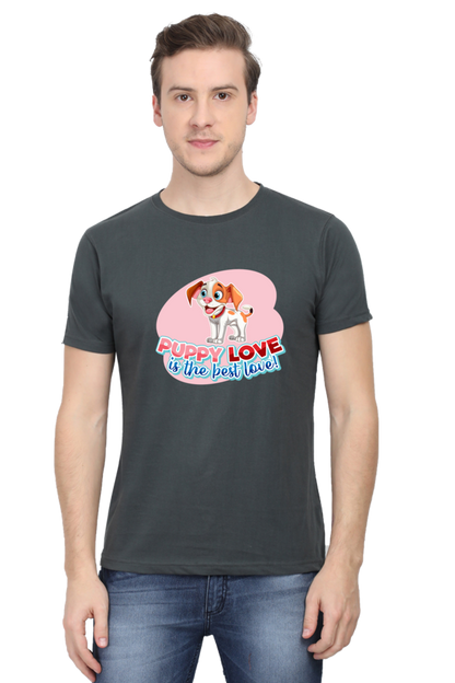 Puppy Love is the Best Love Half Sleeve T-Shirt