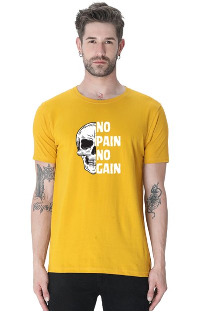 No Pain No Gain Half Sleeve Tshirt