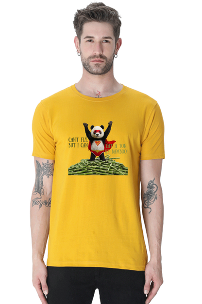 Superman Panda Half Sleeve Tshirt