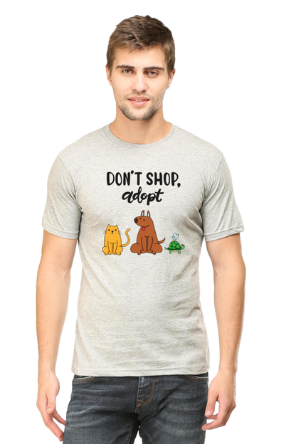 Don't Shop Adopt Half Sleeve T-Shirt