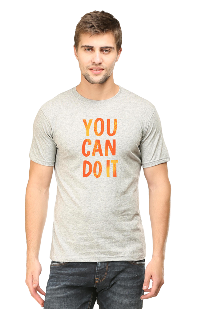 You Can Do It Half Sleeve T-Shirt