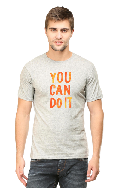 You Can Do It Half Sleeve T-Shirt