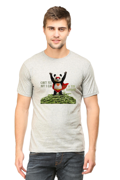 Superman Panda Half Sleeve Tshirt