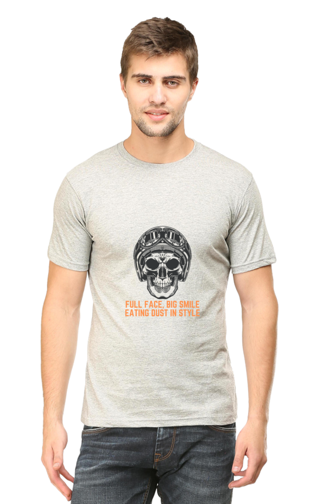 Biker Pride Dust in Style Half Sleeve T-Shirt