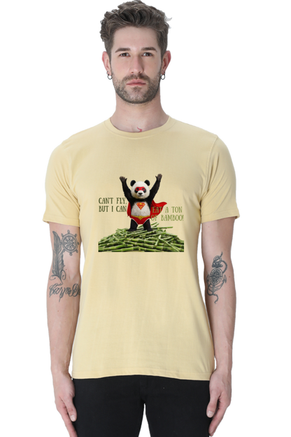 Superman Panda Half Sleeve Tshirt