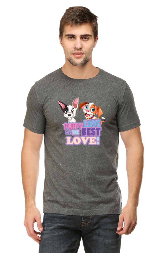 Puppy Love is the Best Love Half Sleeve T-Shirt