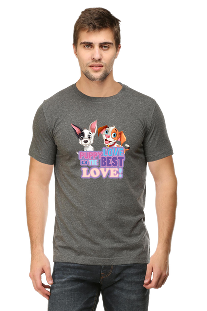 Puppy Love is the Best Love Half Sleeve T-Shirt