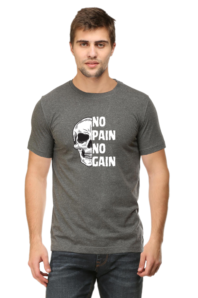 No Pain No Gain Half Sleeve Tshirt