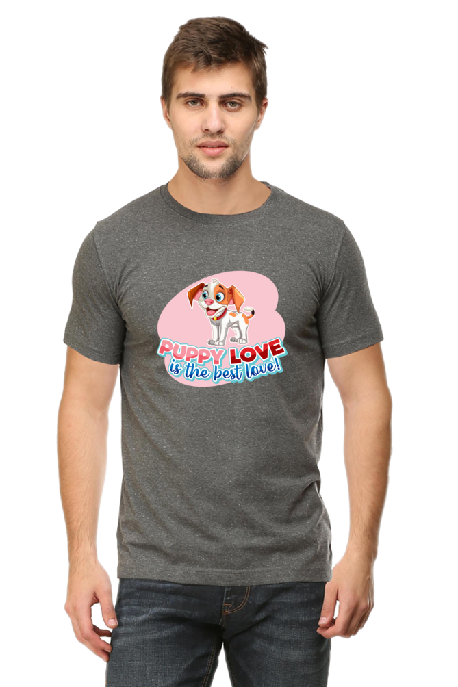 Puppy Love is the Best Love Half Sleeve T-Shirt