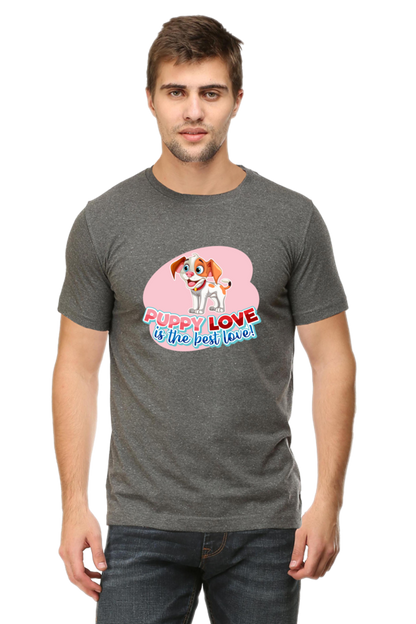 Puppy Love is the Best Love Half Sleeve T-Shirt