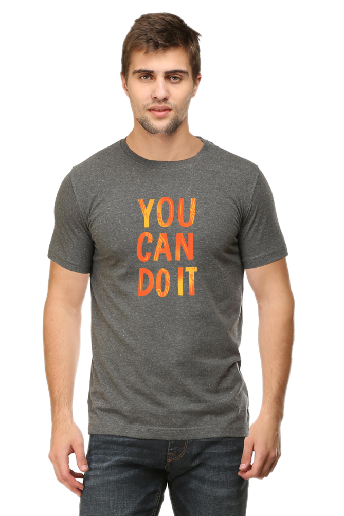 You Can Do It Half Sleeve T-Shirt