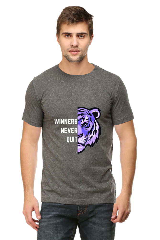 Tiger Triumph Keep Pushing Forward Half Sleeve T-Shirt