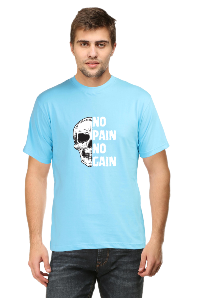 No Pain No Gain Half Sleeve Tshirt