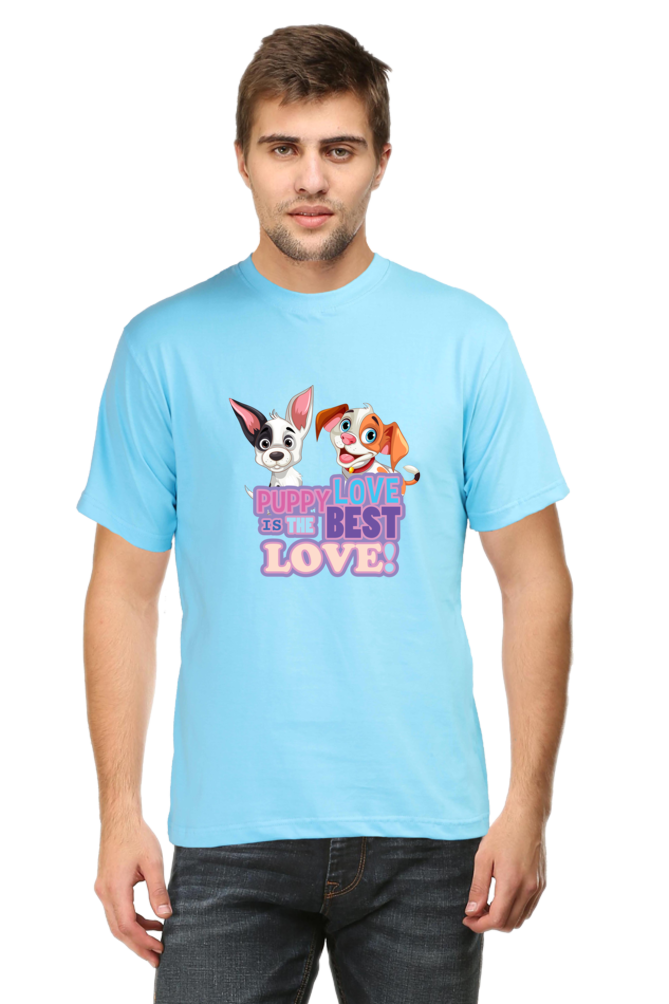 Puppy Love is the Best Love Half Sleeve T-Shirt