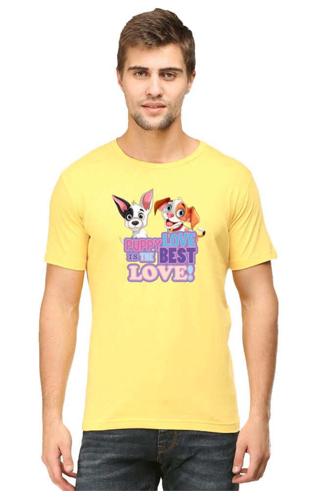 Puppy Love is the Best Love Half Sleeve T-Shirt