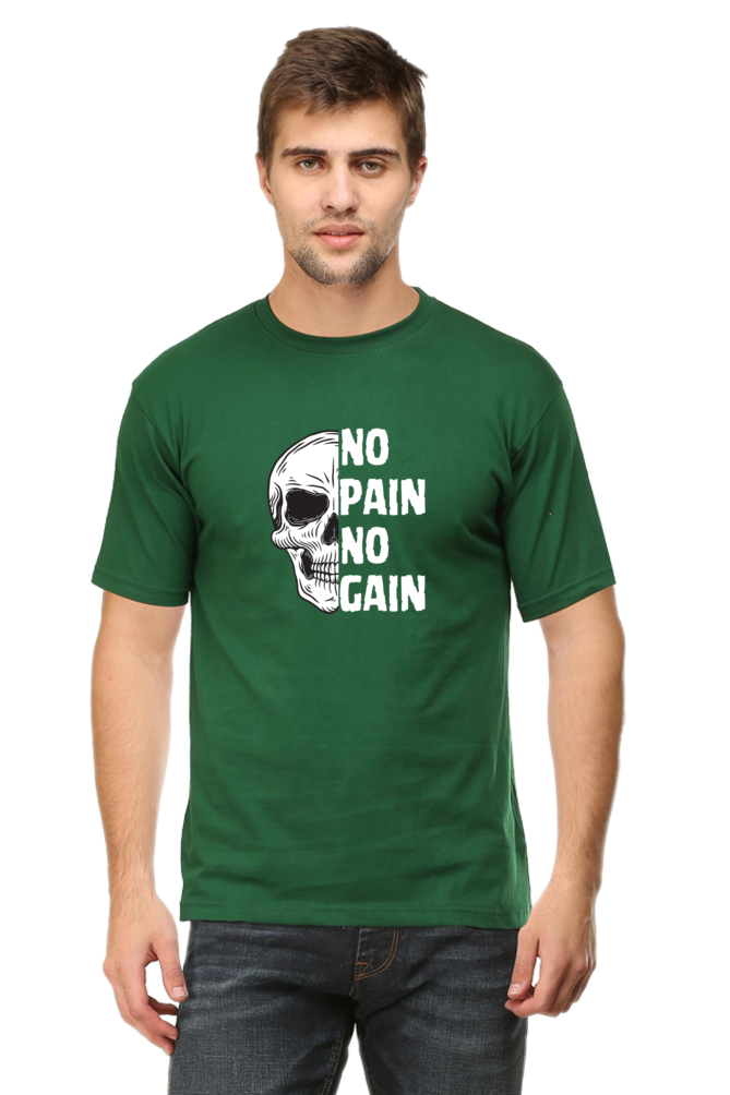 No Pain No Gain Half Sleeve Tshirt