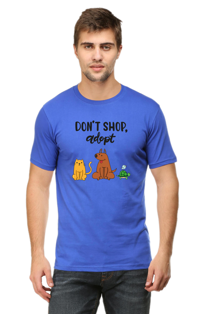 Don't Shop Adopt Half Sleeve T-Shirt