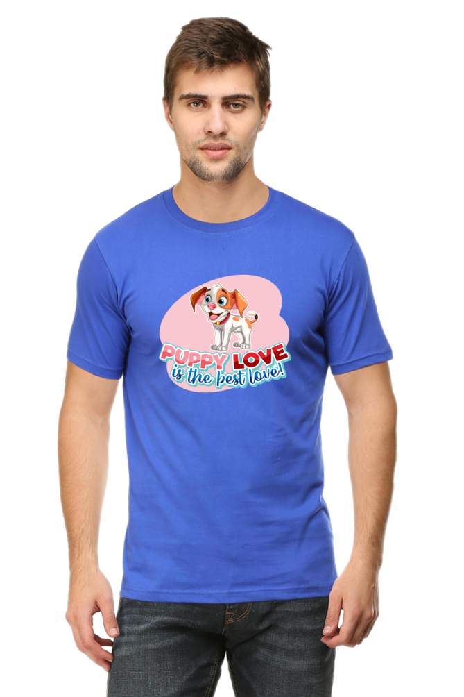 Puppy Love is the Best Love Half Sleeve T-Shirt