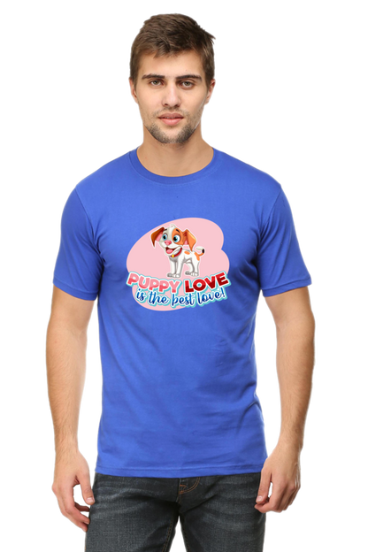 Puppy Love is the Best Love Half Sleeve T-Shirt