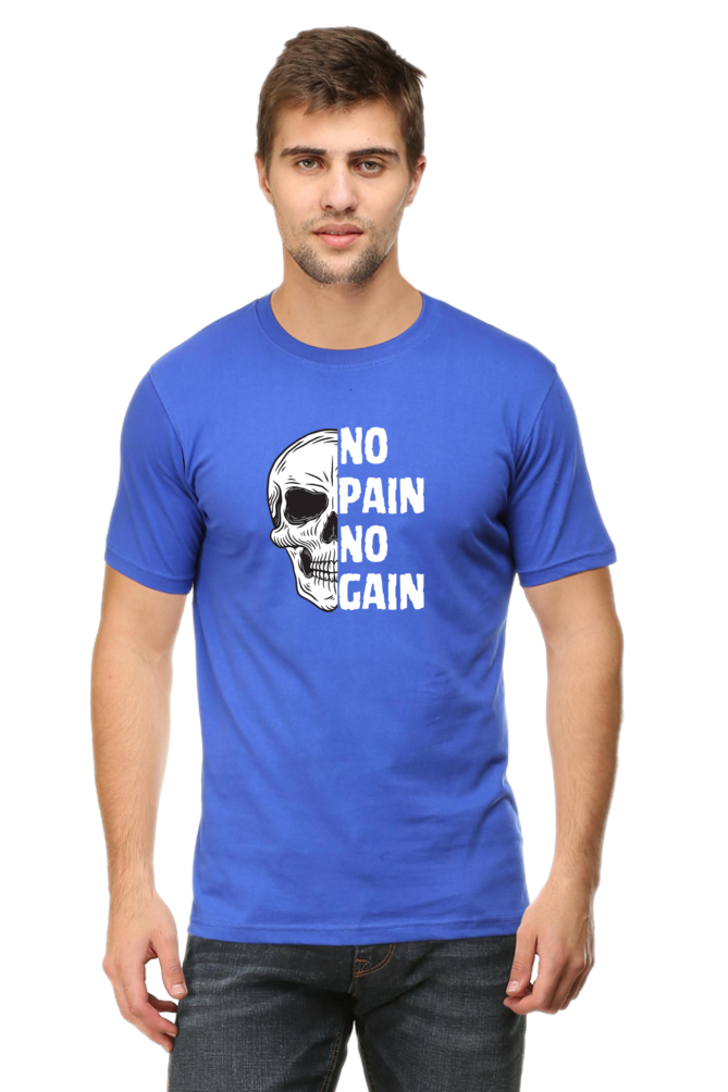 No Pain No Gain Half Sleeve Tshirt