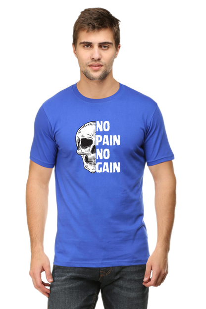 No Pain No Gain Half Sleeve Tshirt