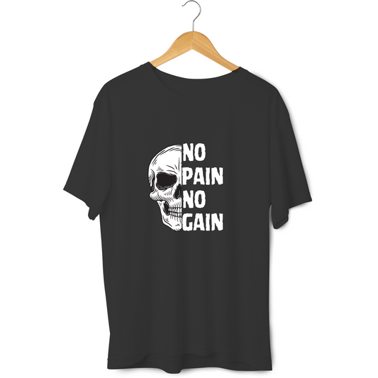 No Pain No Gain Half Sleeve Tshirt